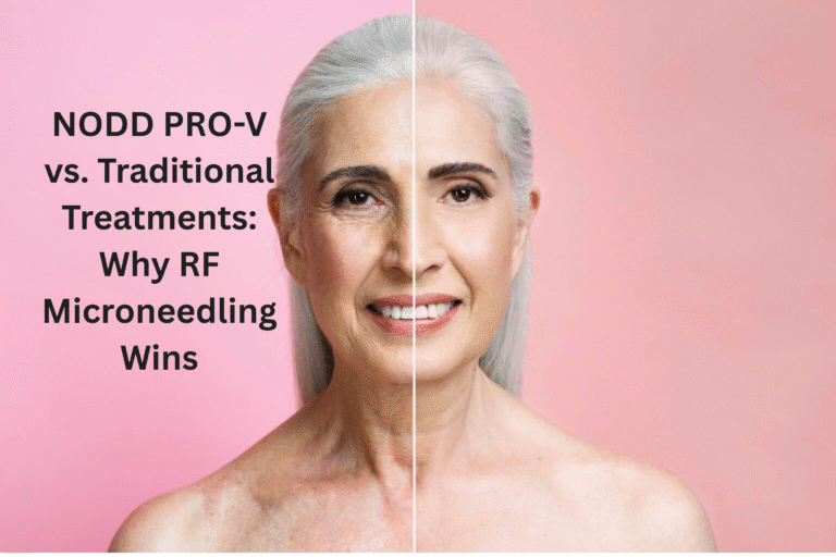 NODD PRO-V vs. Traditional Treatments: Why RF Microneedling Wins